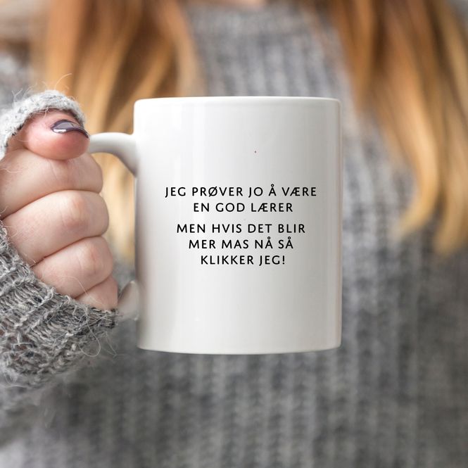 Hovedbilde Kopp Lærer klikker