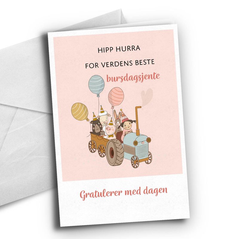 Mega bursdagskort pakke - 20kort