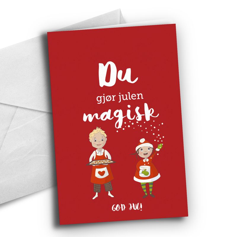 Du gjør julen magisk