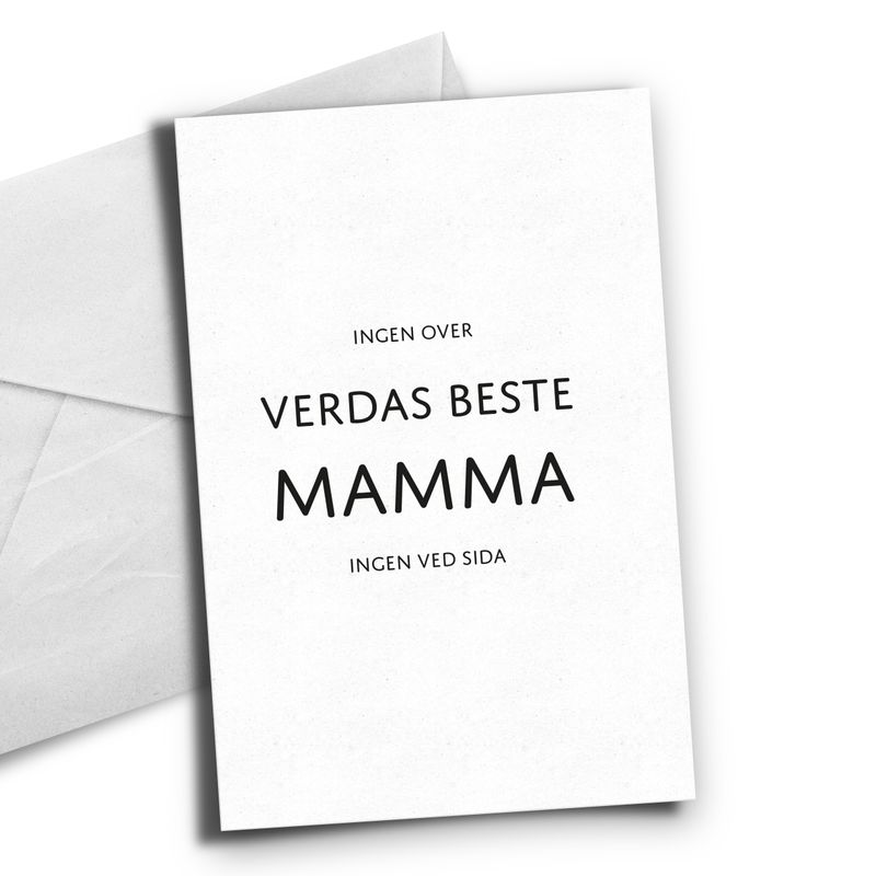 Nynorsk Verdas beste mamma