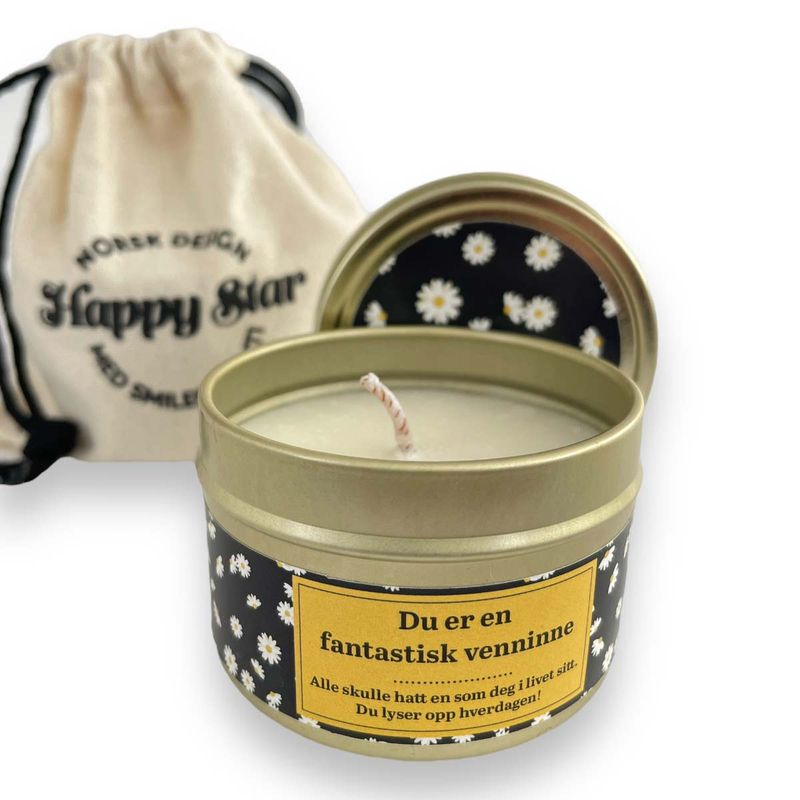 Duftlys - Du er en fantastisk venninne