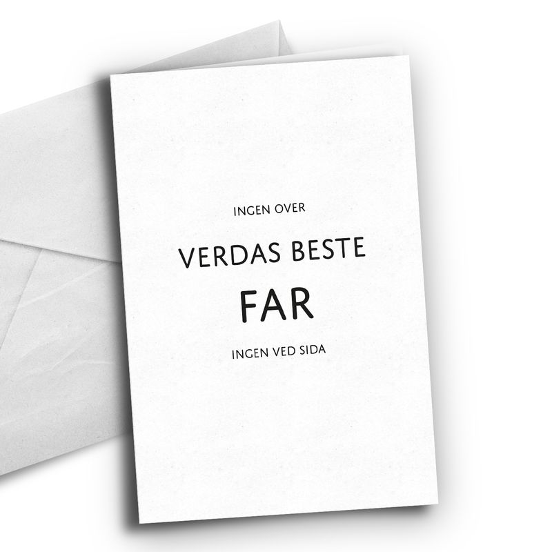 Nynorsk: Verdas beste far