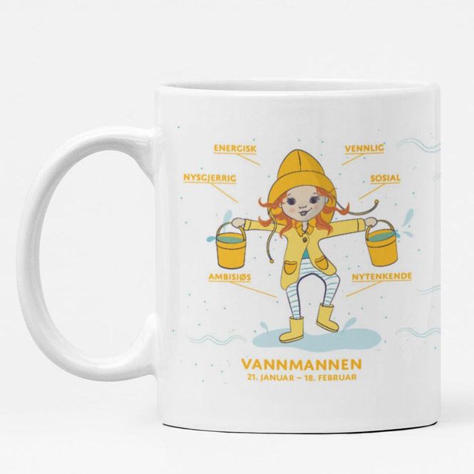 Hovedbilde Stjernetegn: Vannmannen pike