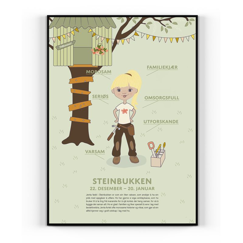 Nynorsk Steinbukken pike