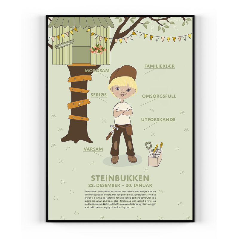 Nynorsk Steinbukken gut