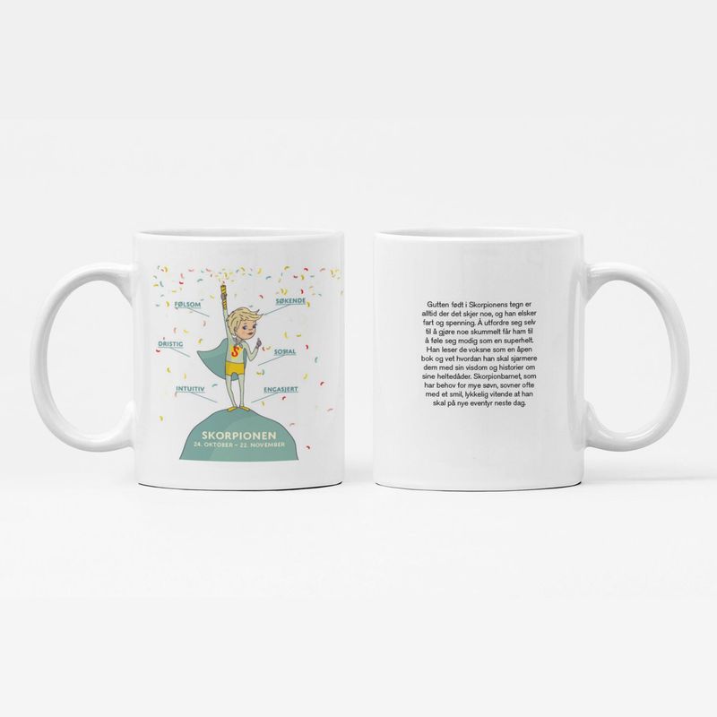 Stjernetegn: Skorpionen gutt