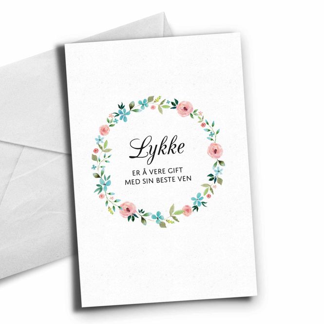 Hovedbilde Nynorsk: Lykke er å vere gift med sin beste ven