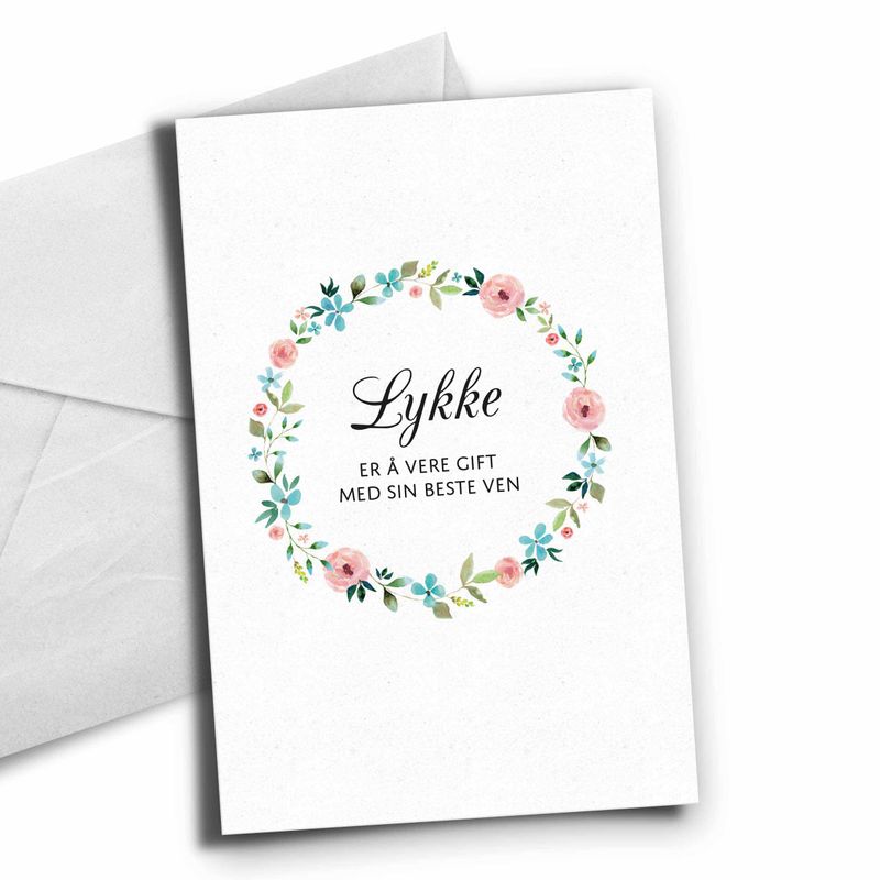 Nynorsk: Lykke er å vere gift med sin beste ven