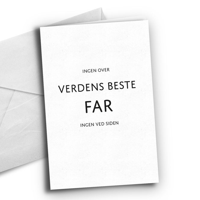 Hovedbilde Verdens beste far