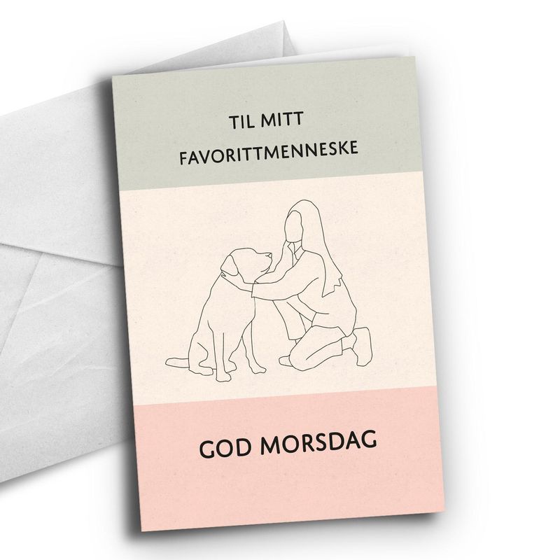 Mitt favorittmenneske - hund/ morsdag