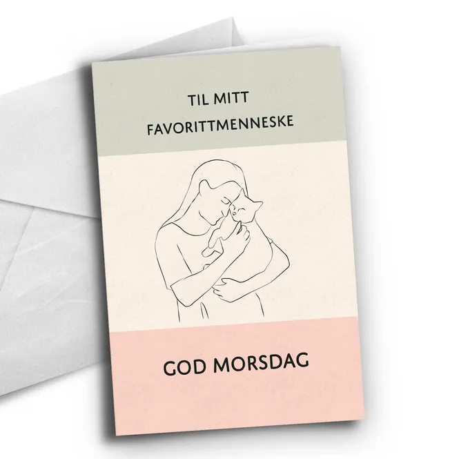 Hovedbilde Mitt favorittmenneske - katt/morsdag