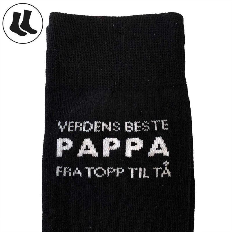 Verdens beste pappa strømper