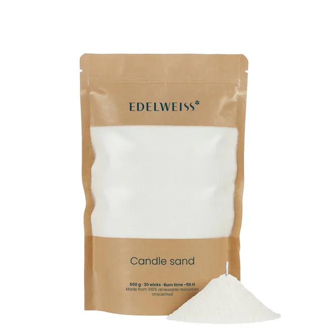 Hovedbilde Candle Sand 100% Stearin 500g (30 wicks) Netto