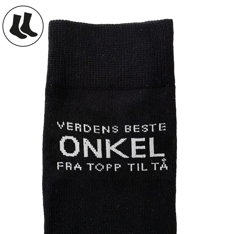 Verdens beste onkel strømper