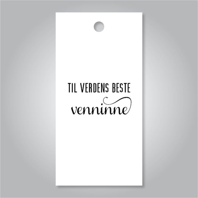 Hovedbilde Til verdens beste venninne 