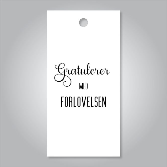 Hovedbilde Gratulerer med forlovelsen