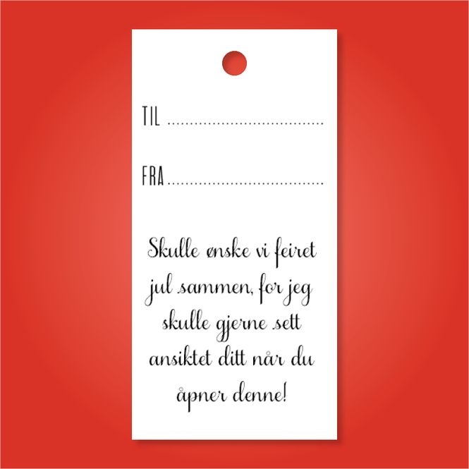 Hovedbilde Skulle ønske vi feiret jul sammen