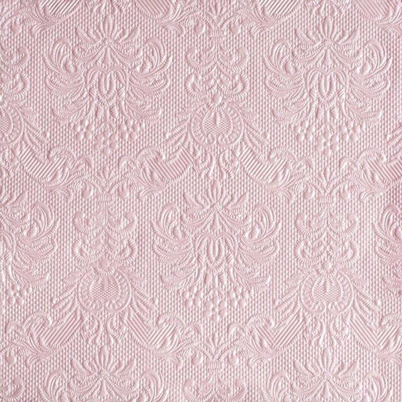Lunsjserviett: Elegance Pearl Pink
