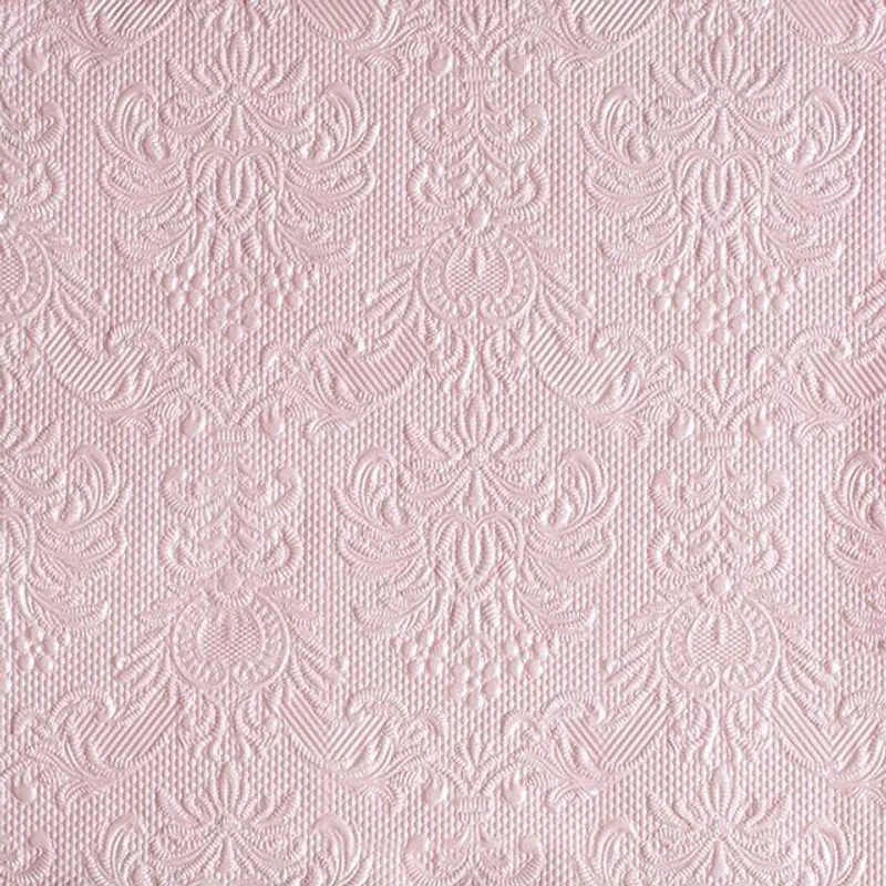 Lunsjserviett: Elegance Pearl Pink
