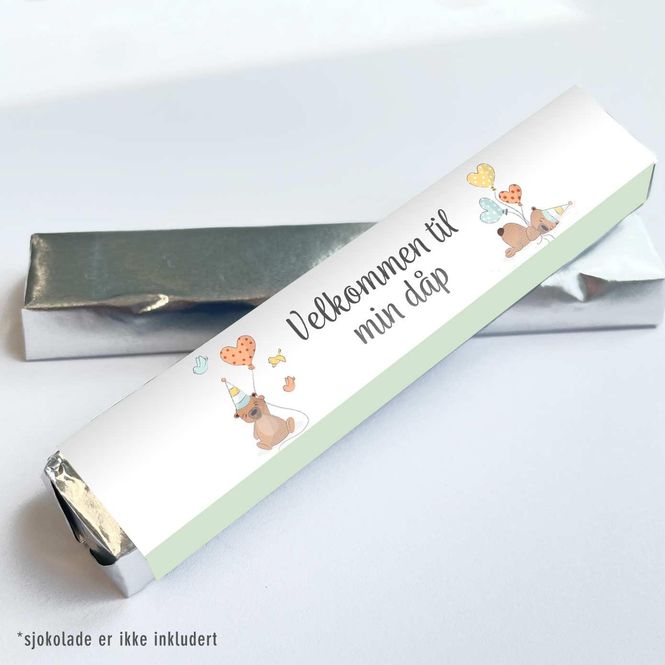 Hovedbilde Kinder omslag: Dåp grønn