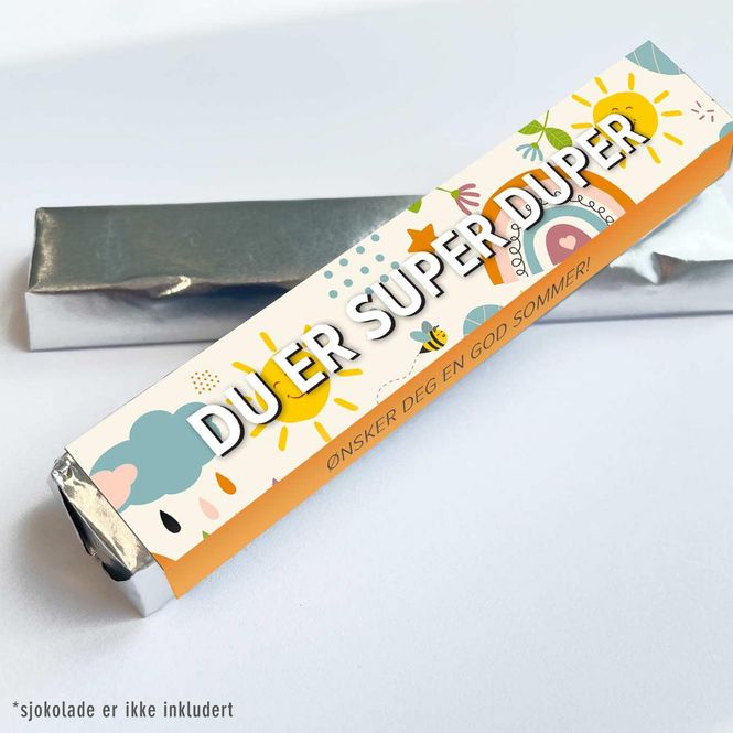 Hovedbilde Kinder omslag: Super duper