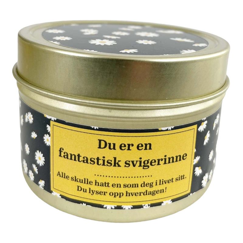 Duftlys - Du er en fantastisk svigerinne