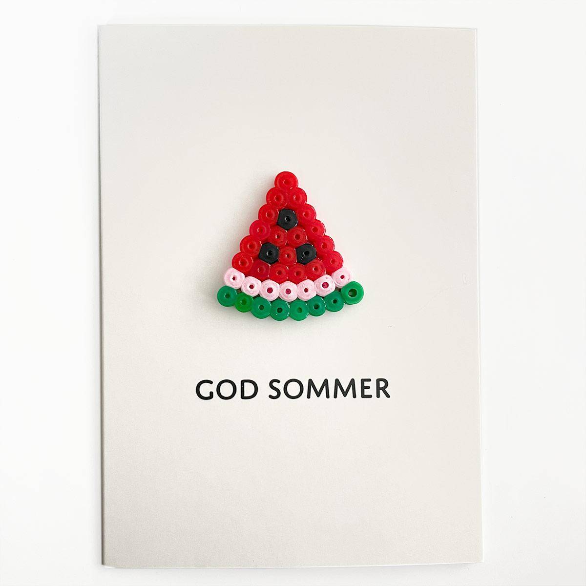 Vannmelon - Sommerkort
