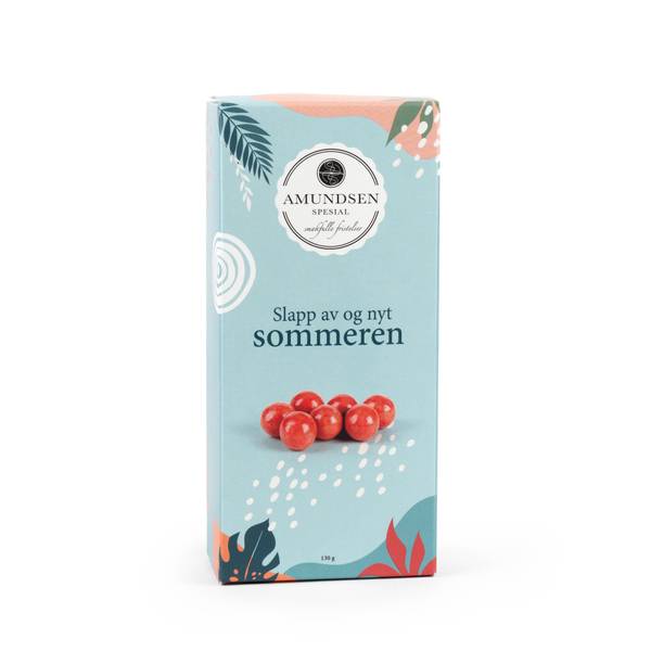 Bilde av Slapp av og nyt sommeren - Bringebrlakris