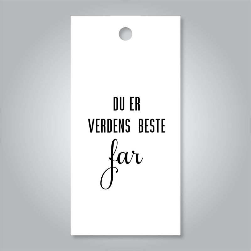 Du er verdens beste far