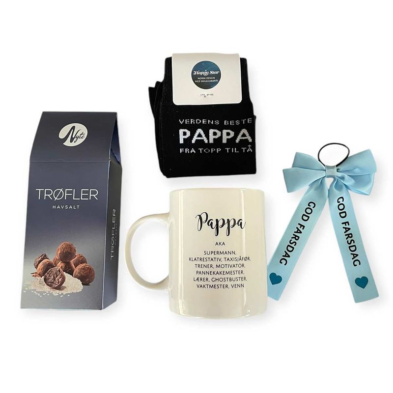 Pappa aka med sjokoladetrøfler