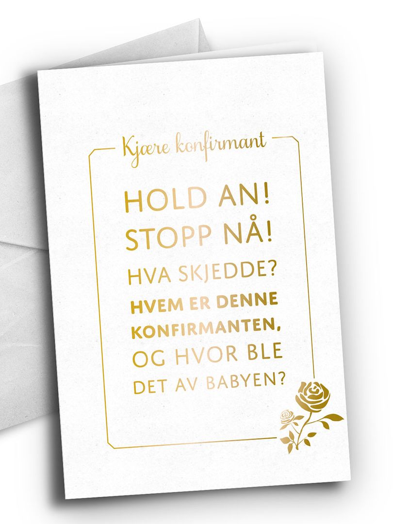 Konfirmasjonskort