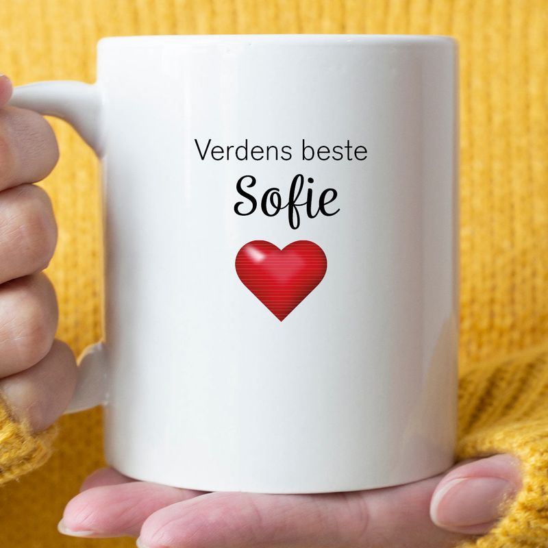 Kopp 'Din tittel med hjerte' 