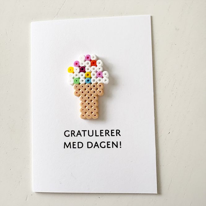 Hovedbilde Is i kjeks - Bursdagskort