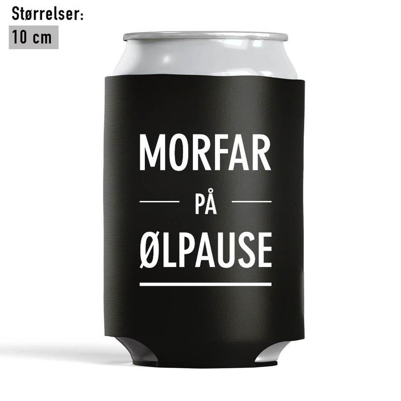 Morfar på ølpause